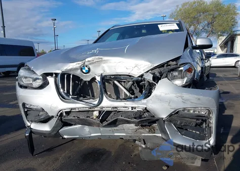 2019 BMW X3 Sdrive30I z USA, uszkodzony, nr VIN 5UXTR7C53KLE98183